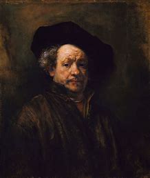 レンブラント1660年 「自画像」54歳