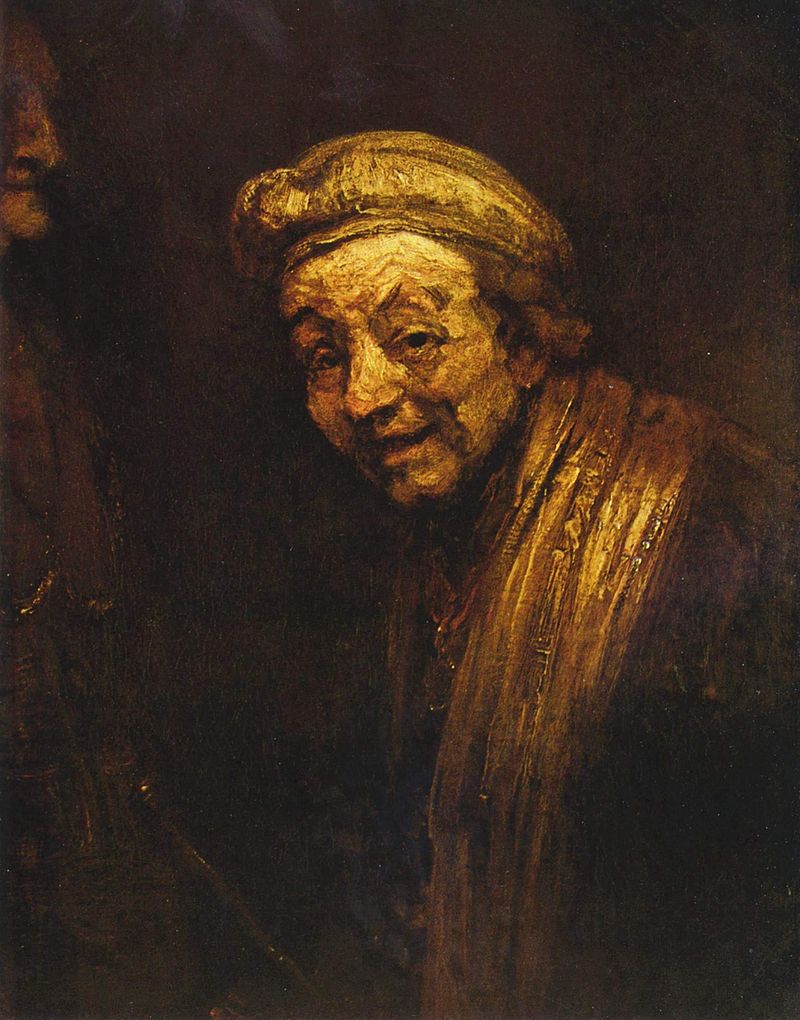 レンブラント1669年 「ゼウクシスとしての自画像」63歳
