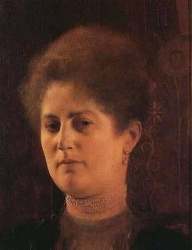 クリムト作「ある婦人の肖像」